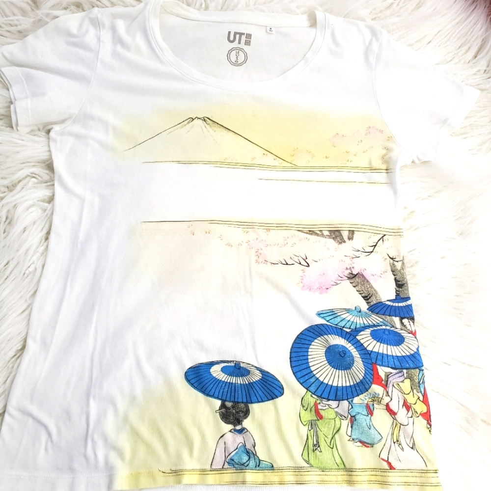 Japanese/Umbrella T-shirt M.